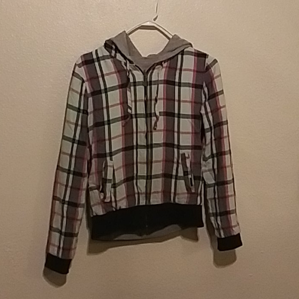 ZooYork reverible zip up hoodie sz S *selling asis